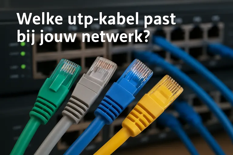 Welke utp-kabel past bij jouw netwerk?